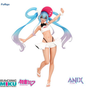 Hatsune Miku GT Project Trio-Try-iT PVC фигурка Racing Miku 2024 Summer Holiday Ver. 23 cm