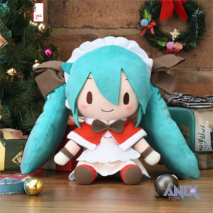 Character Vocal Series 01: Hatsune Miku Fuwa Petit Plush Figure Christmas 2025 M 22 cm Character Vocal Series 01: Hatsune Miku Fuwa Petit Plush Figure Christmas 2025 M 22 cm