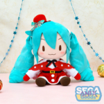 Character Vocal Series 01: Hatsune Miku Fuwa Petit Pehme Figuur Christmas LL 35 cm