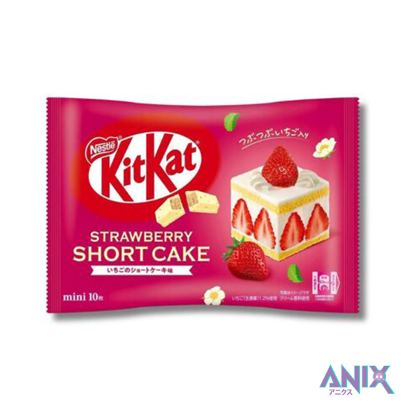 Kitkat mini maasikakoogimaitseline (valge ver.), 116g