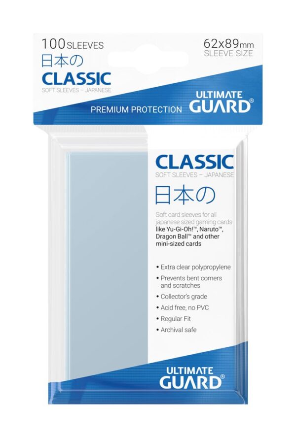 Ultimate Guard Classic Sleeve Japanese Size , 1 TK