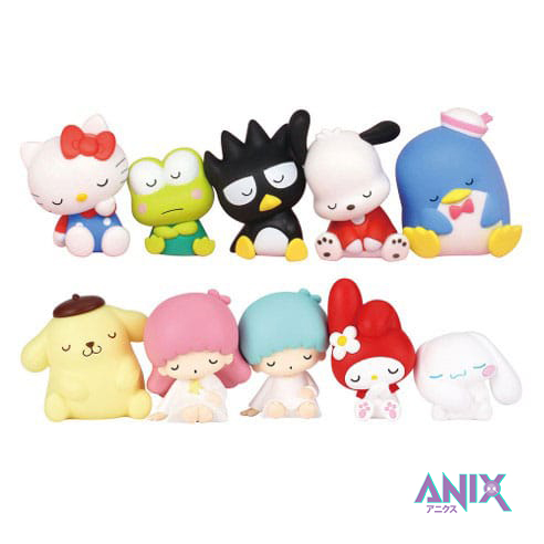 Sanrio Twinchees Мини-фигурка Lil' Sleepers 5 см (Случайно)