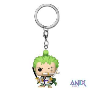 One Piece POP! Vinüül Võtmehoidja 4 cm Roronoa Zoro Display