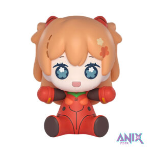 Neon Genesis Evangelion: Rebuild of Evangelion Huggy Good Smile Chibi Figuur Asuka Shikinami Langley: Plugsuit Ver. 7 см