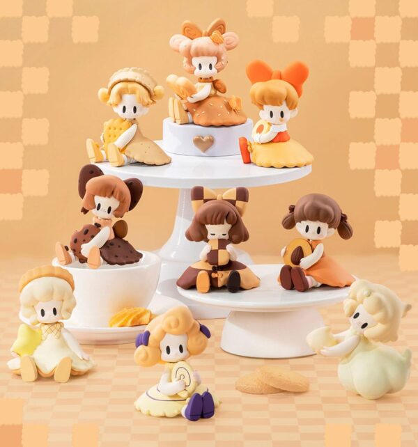Uki Blind Box Figuuride sortiment Midnight Tea Party Limited Edition 7 cm (8)