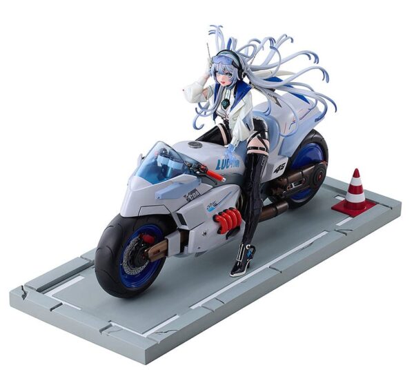Vsinger PVC kuju 1/7 Vsinger Luo Tianyi Retro-Future Storm Driver Ver. 23 cm