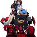 Kill la Kill kuju 1/7 PVC kuju Ryuko Matoi & Mako Mankanshoku 27 cm