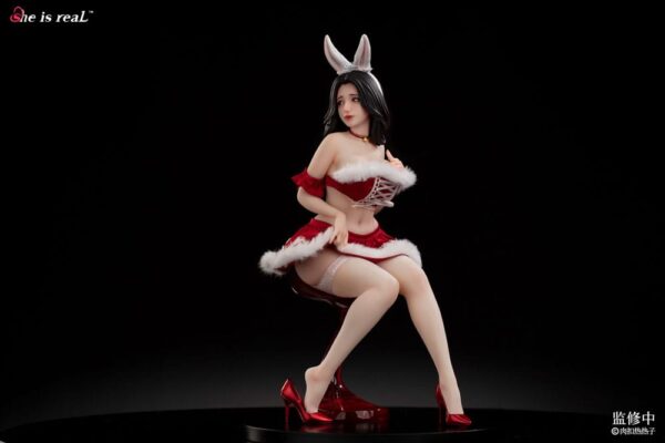 Original Character PVC kuju 1/5 Ta on tõeline Rou Kou Re Re Zi 33 cm