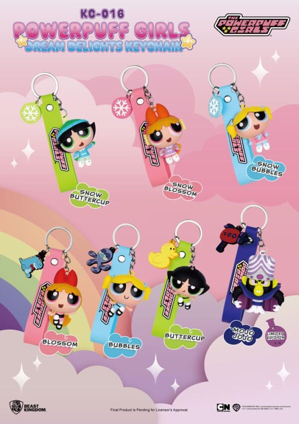 Powerpuff Girls võtmehoidjad Blind Box Dream Delights 5 cm sortiment (6)