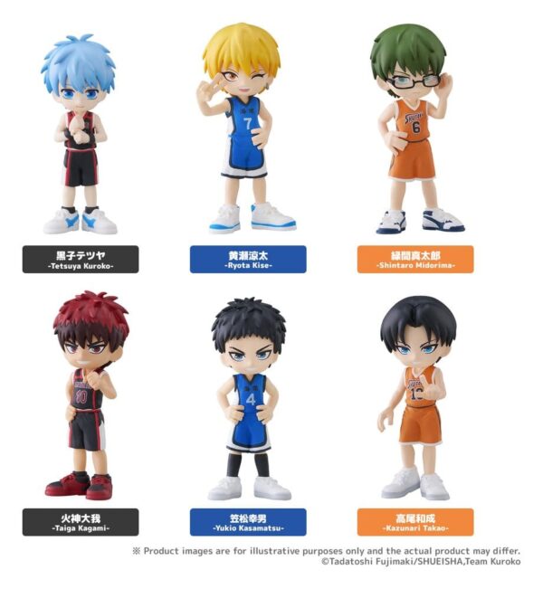 Kuroko's Basketball PalVerse Mini Figuurid 9 cm Blind Box Assortment (6)
