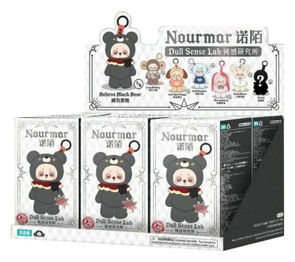 Nourmar: Dull Sense Lab Blind Box võtmehoidja 16 cm ekraan (6)