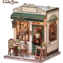 Miniatuurse maja mudelikomplekt Sunny Cafe 20 x 16 cm