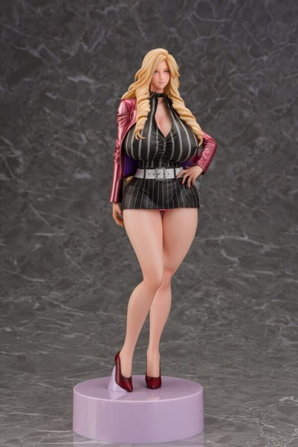 Gal Ane Shachou to Harem Office PVC figuur 1/7 Nishigori Ai (Red Suit Ver.) 26 cm