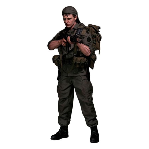 Platoon Action Figuur 1/6 Staabiohvitser Barnes 30 cm