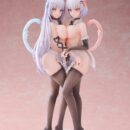 Originaalne tegelase PVC kuju 1/6 Qing Xue & Chi Xue illustreeritud Yukineko 26 cm