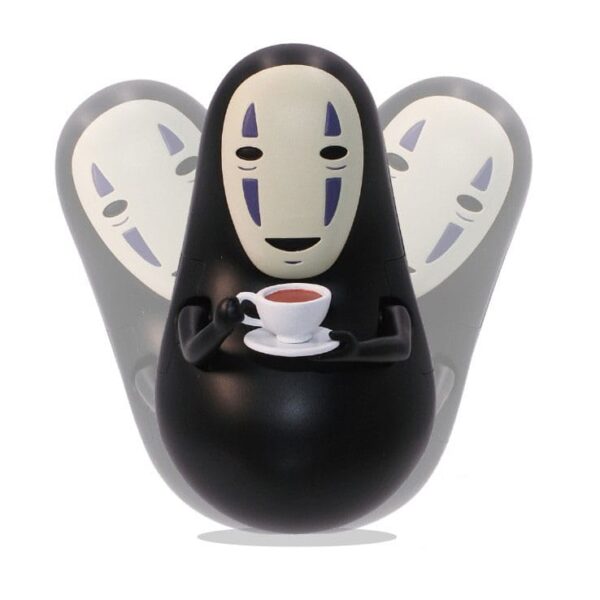 Spirited Away ümmargune põhjafiguur No Face's coffe time 6 cm