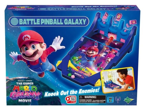 Super Mario mäng Galaxy Movie Battle Pinball