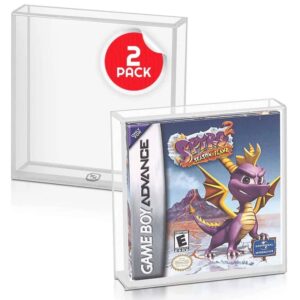 Akrüülist korpus 2-pakk Gameboy/Gameboy Advance mängudele
