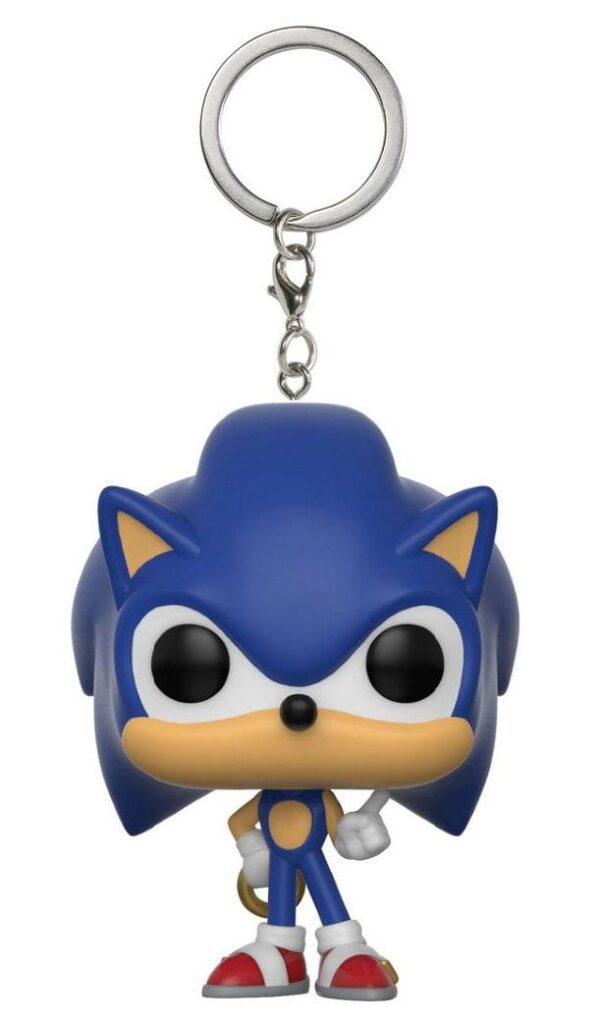 Sonic The Hedgehog POP! Vinyl võtmehoidja Sonic (Ring) 4 cm