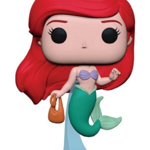 Väike merineitsi POP! Disney vinüülfiguur Ariel koos kotiga 9 cm