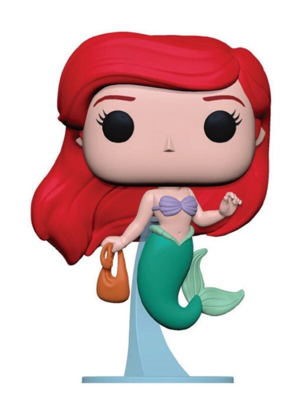 Väike merineitsi POP! Disney vinüülfiguur Ariel koos kotiga 9 cm