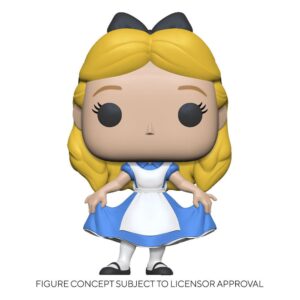 Alice Imedemaal POP! Disney vinüülfiguur Alice Curtsying 9 cm