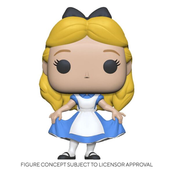 Alice Imedemaal POP! Disney vinüülfiguur Alice Curtsying 9 cm