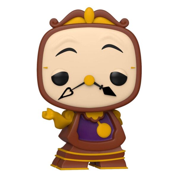 Kaunitar ja koletis POP! Movies Vinyl Figure Cogsworth 9 cm