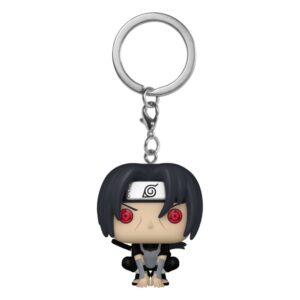 Naruto Pocket POP! Vinyl võtmehoidja 4 cm Itachi Uchiha (Moonlit) Display (12)