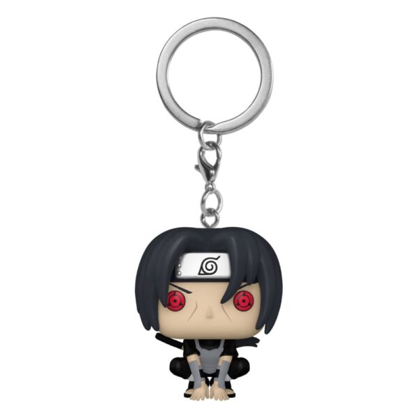 Naruto Pocket POP! Vinyl võtmehoidja 4 cm Itachi Uchiha (Moonlit) Display (12)