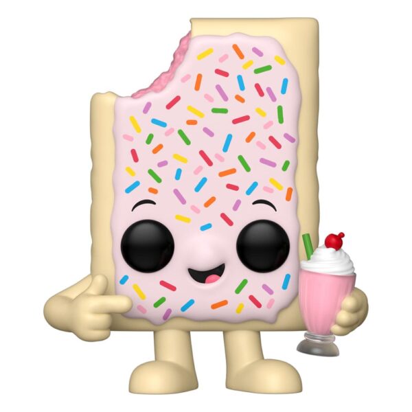 Pop-Tarts POP! Ad Icons Vinyl Figure Pop-Tarts maskott Strawberry Milkshake 9 cm