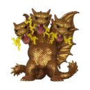 *Эксклюзивное издание* Годзилла Super Sized POP! Movies Vinyl Figure King Ghidora (Electric) 15 см