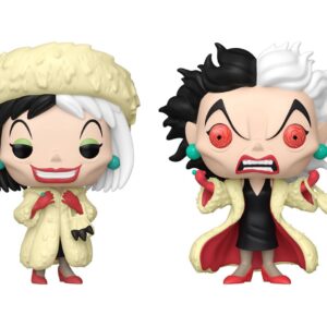 Сто и один далматинец POP! Vinyl Figures Cruella De Vil with Chase 9 cm Assortment (6)