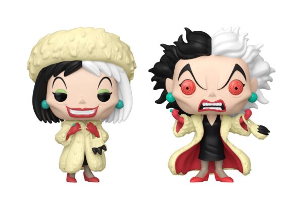 Сто и один далматинец POP! Vinyl Figures Cruella De Vil with Chase 9 cm Assortment (6)