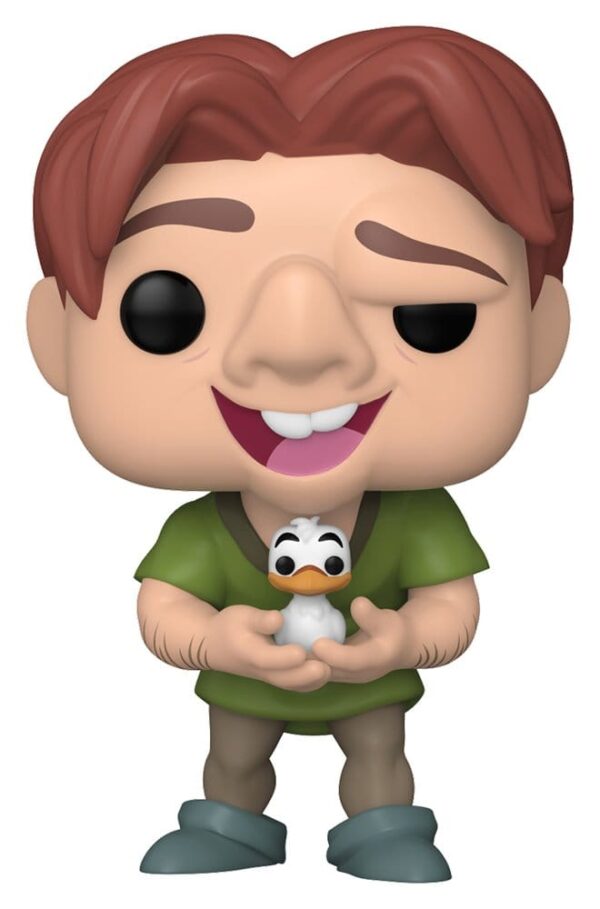 The Hunchback of Notre Dame POP! Vinüülfiguur Quasimodo koos linnuga 9 cm