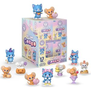 Tom & Jerry Gokko salapärased minifiguurid 5 cm Display (12)