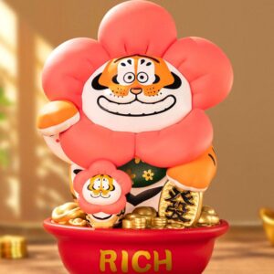 I Am Not Fat Tiger kuju 1/7 Alexander the Tiger Rich Flower 20 cm