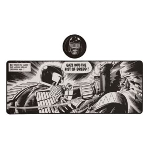 2000 AD lauaplaadi ja aluste komplekt Judge Dredd