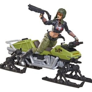 G.I. Joe Classified Series Action Figure and Vehicle Set #194 Заня и Дреднок Хамелеон (Болотный лыжник) 15 см