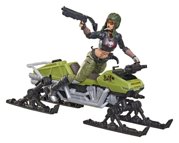 G.I. Joe Classified Series Action Figure and Vehicle Set #194 Заня и Дреднок Хамелеон (Болотный лыжник) 15 см