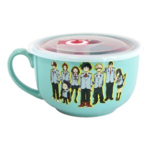 My Hero Academia Ramen kauss kaane ja käepidemega UA 532 ml