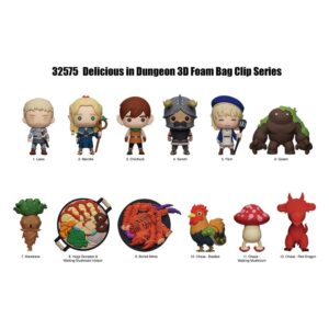 Delicious in Dungeon PVC kottide klambrid Series 1 Display (24)