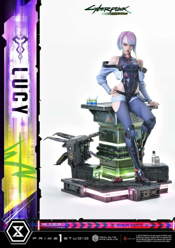 Cyberpunk: Edgerunners Real Elite Masterline Series kuju 1/4 Deluxe boonusversioon 50 cm