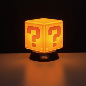 Super Mario 3D Light Küsimusplokk 10 cm