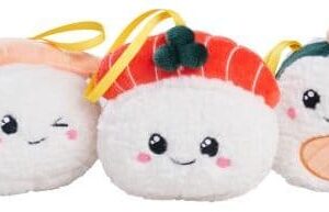 Squeezlingsi pehmed sushid „Sushi Club“, 12 cm, komplekt (3)