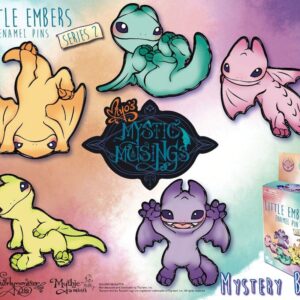 Miyo’s Mystic Musings Enamel Pins Little Embers Series 2 5 cm Blind Box Display (10)