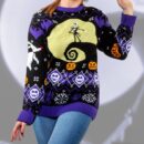 Nightmare Before Christmas Christmas Sweater 8-bit Size XL