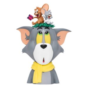Фигурка из ПВХ «Tom & Jerry Cheesy Wishes» с Томом, Джерри и Таффи, 15 см