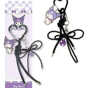 Sanrio Charm Keyring Hello Kitty Kuromi