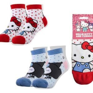 Sanrio Socks 2-Pack Hello Kitty Short 36-43